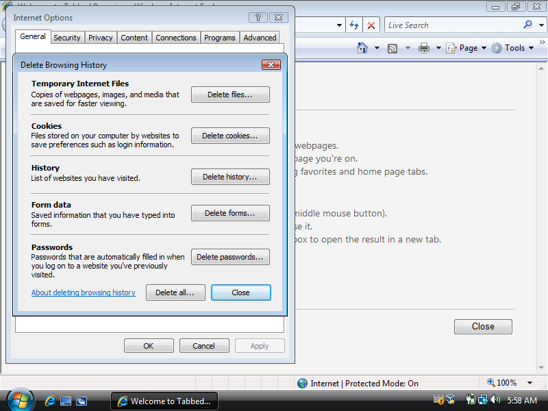Desinstaller Internet Explorer 11 Windows 10