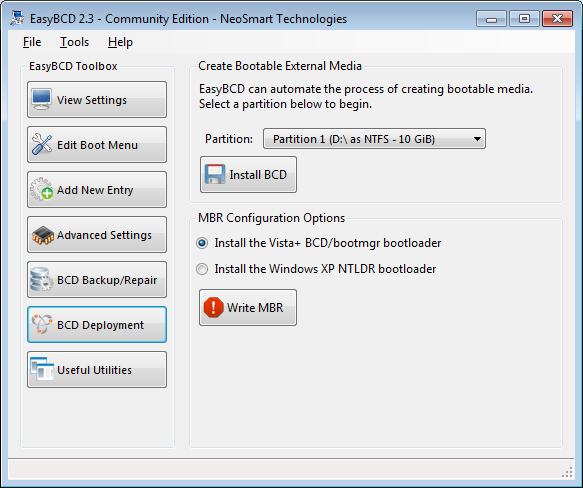 Install Xp Dual Boot On Vista