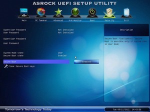 ASRock Secure Boot