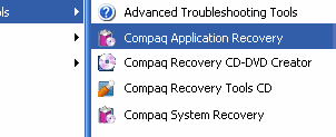 Compaq Recovery CD-DVD Creator Item