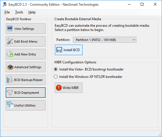 for windows download EasyBCD