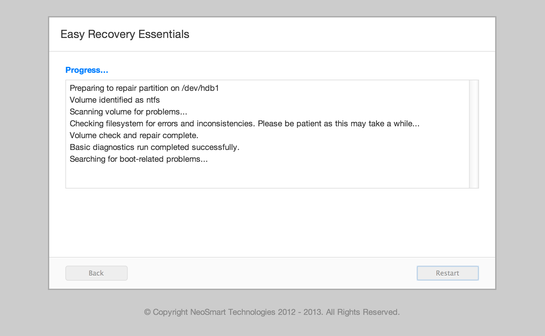 windows vista startup repair loop