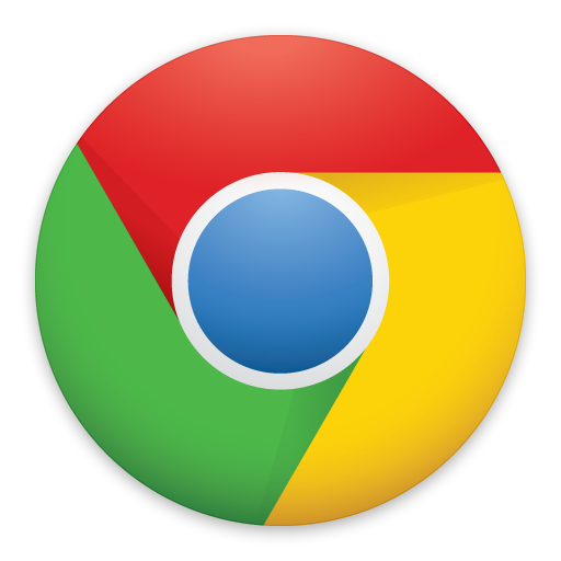 old google chrome logo png