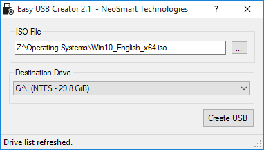 Easy USB Creator 2.1