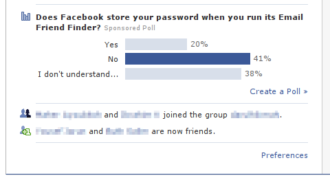 Facebook Poll