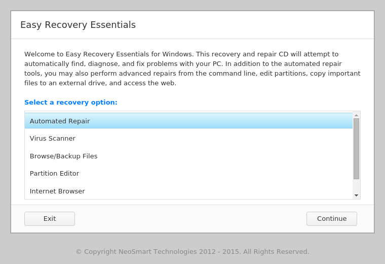 Vista Recovery Console Mbr