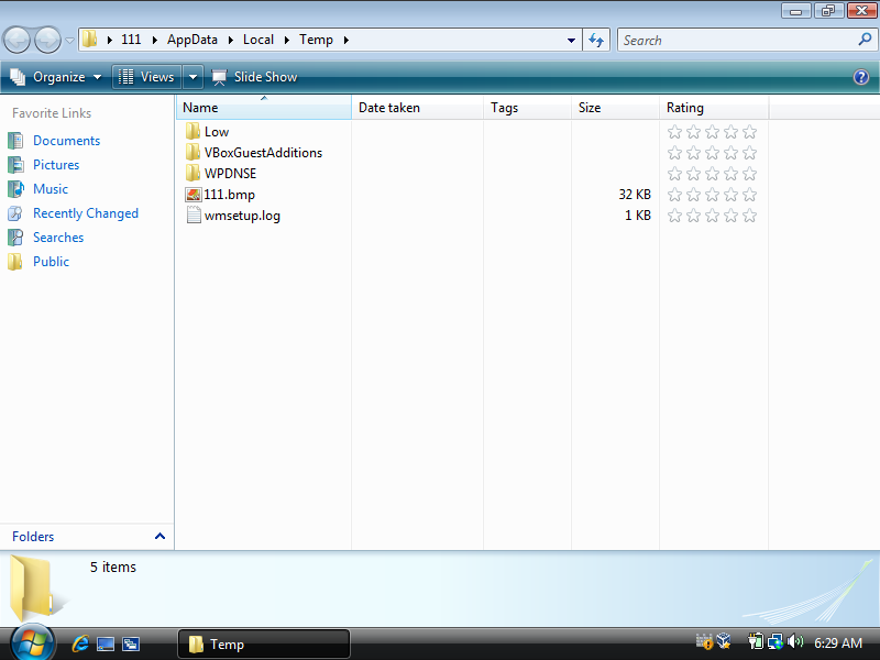 Where Is The Temporary Folder In Windows Vista