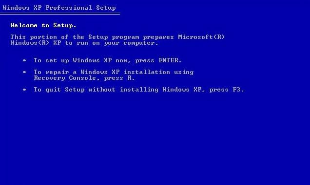 make window recovery disk xp