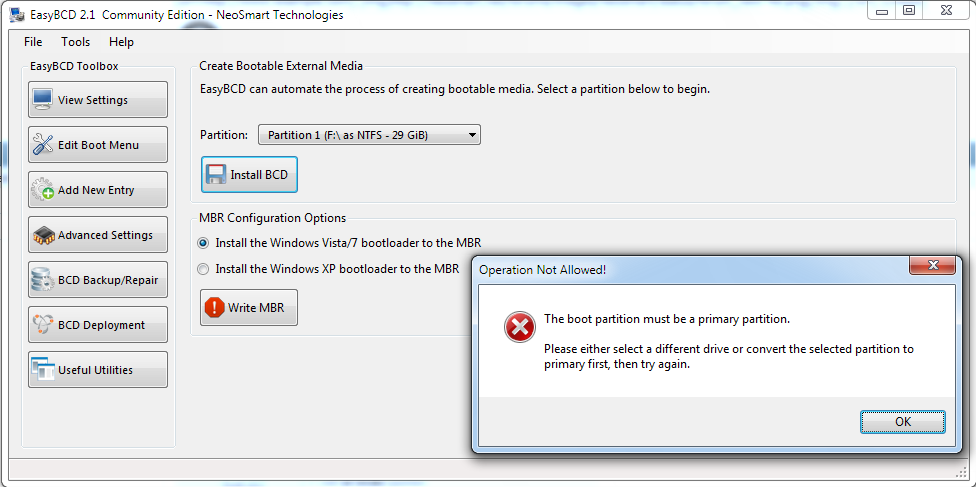 EasyBCD Primary Partition error.PNG
