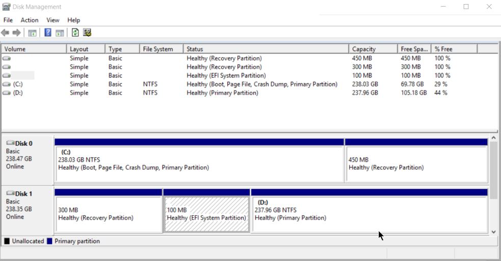 set active partition windows 10 cmd