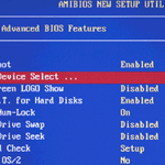 AMI BIOS Boot Device Select