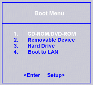 bootable usb not working