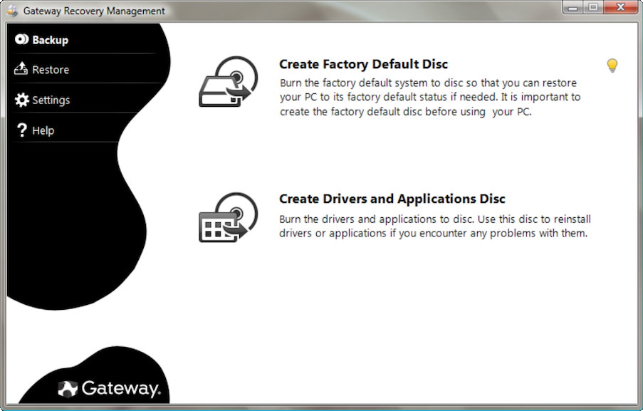 Usb Recovery Disc Vista