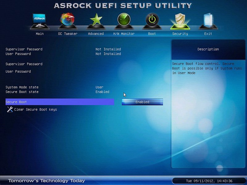 Asrock Uefi Setup Utility Has No Option To Disable Secure Boot Super User