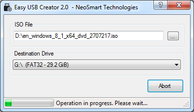 windows 8 bootable disk creator