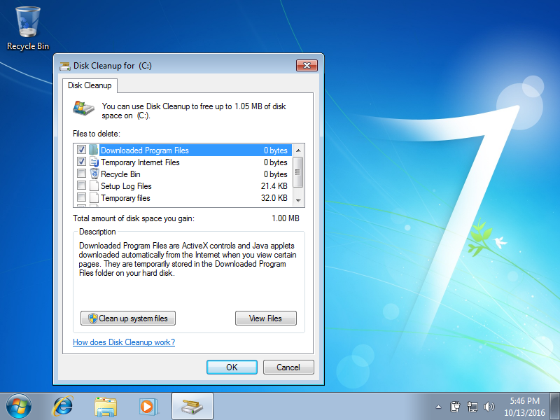 Disk Cleanup – Guide for Windows XP, Vista, 7, 8, 8.1, 10