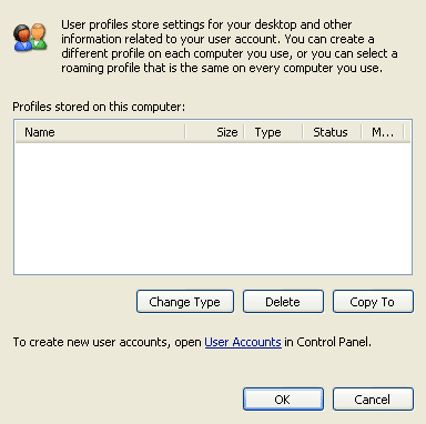 User Profiles in Windows XP