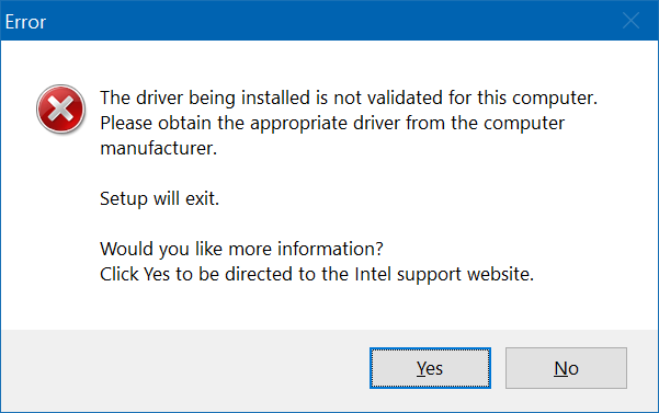 Having been installed. Validation Error как исправить. Is not installed. The License installed is not intended for this Computer. Video Adapter Driver is not available please install latest Driver при запуске Windows.